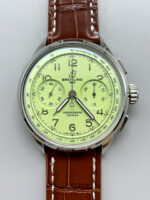 Breitling Premier B01 Chronograph 42 Edition Steel Casing Green Dial – 1:1 Mirror Replica Watch - Image 2