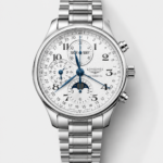 Longines Master Collection Chronograph (White Dial, Mechanical, Steel Bracelet) – Top-Tier Replica