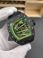Richard Mille Super Clone RM59-01 Carbon NTPT Case Green Dial Swiss Replica Watch - Image 4