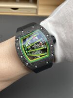 Richard Mille Super Clone RM59-01 Carbon NTPT Case Green Dial Swiss Replica Watch - Image 10