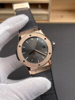 Hublot Super Clone Classic Fusion Titanium Rose Gold Grey Dial 42MM Watch - Image 4