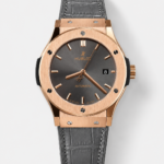 Hublot Super Clone Classic Fusion Titanium Rose Gold Grey Dial 42MM Watch