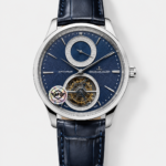 Jaeger LeCoultre Master Ultra-Thin Tourbillon Blue Dial Stainless Steel Casing