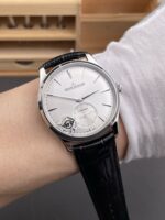 Jaeger-LeCoultre Master Ultra-Thin White Gold Watch – 1:1 Top-Tier Replica - Image 10