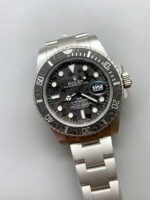 Rolex Submariner DiW Sandblasted Carbon Fiber Bezel/Dial FREE SPRUNG MVMNT Super Clone - Image 3