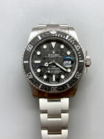 Rolex Submariner DiW Sandblasted Carbon Fiber Bezel/Dial FREE SPRUNG MVMNT Super Clone - Image 2