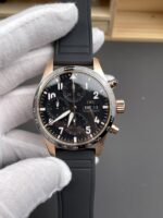 IWC Pilot’s IW388306 Super Clone Chronograph 41 Mercedes-AMG Pertonas F1 Rose Gold Watch - Image 4