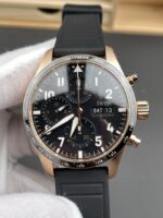 IWC Pilot’s IW388306 Super Clone Chronograph 41 Mercedes-AMG Pertonas F1 Rose Gold Watch - Image 2
