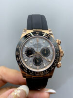 Rolex Daytona Super Clone 116518 Rose Gold Meteorite Dial Original Cal.4130 Movement - Image 2