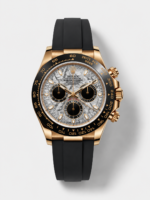 Rolex Daytona Super Clone 116518 Rose Gold Meteorite Dial Original Cal.4130 Movement