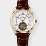 Vacheron Constantin Fiftysix Tourbillon Rose Gold Steel 1:1 Mriror Replica White Dial