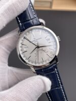 Vacheron Constantin Traditionelle Complete Calendar White Gold Plating White Dial Swiss Replica - Image 4