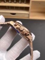 Royal Oak Chrono 26240 Rose Gold Strap in Brown Dial Super Clone Watch - Image 6