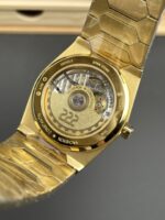 Vacheron Constantin Historiques 222 Super Clone 37MM Yellow Gold Watch in Gold Dial - Image 5