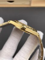 Vacheron Constantin Historiques 222 Super Clone 37MM Yellow Gold Watch in Gold Dial - Image 7