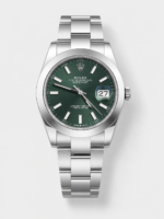 A-02Rolex Datejust 126300 41MM Cal.3135 Swiss 1:1 Mirror Replica Watch in 904L Green Dial