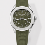 Patek Philippe Aquanaut Super Clone 5168G Green Dial 904L Steel Replica Watch