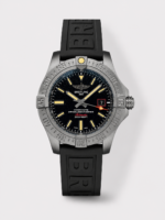 ZF Breitling Avenger 1:1 Replica Watch – Black Luminous Dial, Mechanical Movement, Rubber Strap