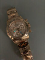 Rolex Daytona 116505 Rose Gold Original Cal.4130 Movement – 1:1 Mirror 904L Steel Watch - Image 13