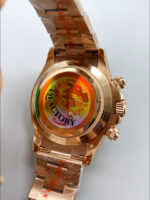 Rolex Daytona 116505 Rose Gold Original Cal.4130 Movement – 1:1 Mirror 904L Steel Watch - Image 7