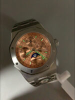 Audemars Piguet Royal Oak Perpetual Calendar Swiss Replica 904L Steel – Champange Dial - Image 9