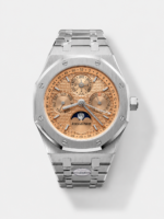 Audemars Piguet Royal Oak Perpetual Calendar Swiss Replica 904L Steel – Champange Dial