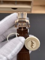 Patek Philippe Nautilus 5712/R 1:1 Quality Swiss Replica Watch in Brown Dial Leather Strap - Image 9