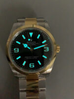 Rolex Explorer I Black Dial – Yellow Gold on Steel in 3230 Swiss Automatic Movement - Image 10