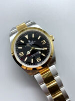 Rolex Explorer I Black Dial – Yellow Gold on Steel in 3230 Swiss Automatic Movement - Image 3