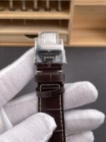 Longines Master Collection Automatic Moonphase White Dial Swiss Replica Watch Leather Strap - Image 8