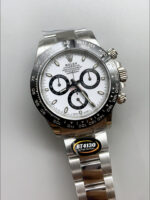 Rolex Cosmograph Daytona M116500LN Original Cal.4130 Movement – 904L Steel Watch in White Dial - Image 3