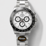 Rolex Cosmograph Daytona M116500LN Original Cal.4130 Movement – 904L Steel Watch in White Dial