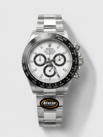Rolex Cosmograph Daytona M116500LN Original Cal.4130 Movement – 904L Steel Watch in White Dial