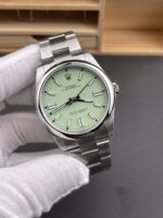 Rolex Oyster Perpetual 41mm — Cal. 3230 Movement, Avocado Green Dial, 904L Steel, Top-Tier 1:1 Replica - Image 4