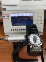 Breitling Top Time Super Clone Chronograph Blue Leather Strap Watch - Image 11
