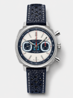 Breitling Top Time Super Clone Chronograph Blue Leather Strap Watch