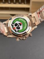 Rolex Daytona 126595 FREE SPRUNG MVMT Rose Gold Dial Super Clone Watch - Image 4