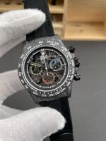 Rolex Daytona DiW Skeleton Carbon Edition Watch – Forged Carbon Casing 1:1 Mirror Replica - Image 3