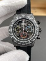 Rolex Daytona DiW Skeleton Carbon Edition Watch – Forged Carbon Casing 1:1 Mirror Replica - Image 2