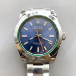 Rolex Milgauss 116400M Swiss Watch with BLUE Dial – Ultimate 904L Steel Watch