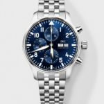 IWC Pilot Chronograph Le Petit Prince Edition Blue Dial 1:1 Mirror Replica Watch