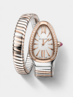 Bvlgari Serpenti Edition Two Tone Casing White Dial Watch in 1:1 Mirror Quality