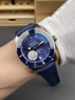 Breitling SuperOcean Heritage II B20 44MM Blue Dial Two Tone Bezel 1:1 Mirror Replica - Image 10