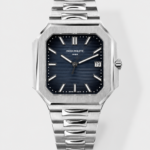Patek Philippe Cubitus 5821 904L Steel Casing Blue Dial Swiss Replica Watch