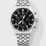 IWC Pilot Chronograph Le Petit Prince Edition Black Dial 1:1 Mirror Replica Watch