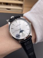 Jaeger LeCoultre Master Ultra Thin Moon 904L Steel 1:1 Mirror Replica Watch - Image 10