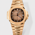 Patek Philippe Super Clone Nautilus 5711/1R-001 in Rose Gold Brown Dial