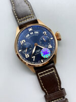 IWC Big Pilot Annual Calender Steel Blue Dial 1:1 Mirror Replica - Image 3