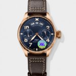 IWC Big Pilot Annual Calender Steel Blue Dial 1:1 Mirror Replica