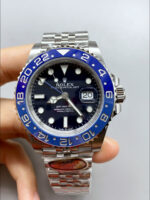 Rolex GMT Masters Super Clone Custom Ceramic Bezel Black Dial Watch - Image 2